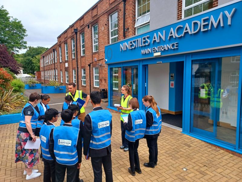 Image for the Tweet beginning: Modeshift Officers visited us to